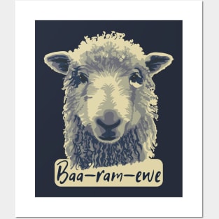 Baa-Ram-Ewe Sheep Posters and Art